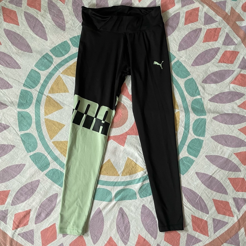 Puma Color Block Leggings - image 1